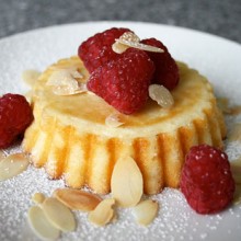 Ricotta Almond Pudding