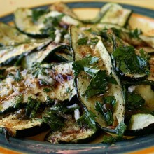 Marinated Zucchini