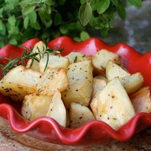 Rosemary Garlic Roasted Potatoes