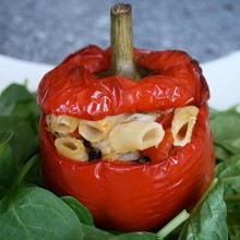Pasta Stuffed Peppers
