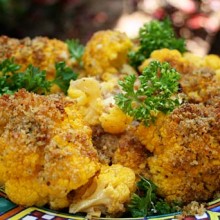 Oven Roasted Cauliflower