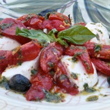 Winter Caprese Salad