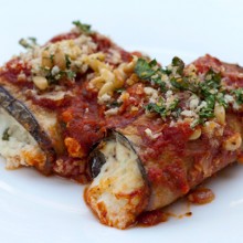 Eggplant Rollups {Involtini di Melanzane}