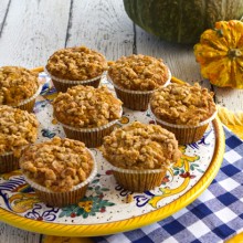Pumpkin Applesauce Muffins