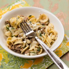 Orecchiette Pasta With Cauliflower & Sausage