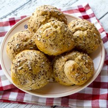 Whole Grain Seeded Rolls