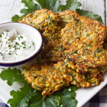 Zucchini Corn Fritters