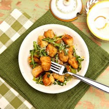 Pan Fried Potato Gnocchi With Lemon