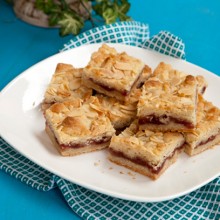 Buttery Almond Jam Bars