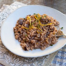 Osso Buco Risotto With Red Wine