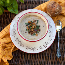 Roasted Cauliflower Soup