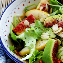 Fall Pear & Fig Salad