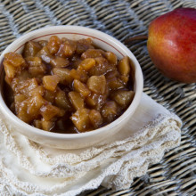 Cinnamon Roasted Pear or Apple Compote