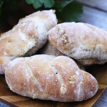 Rustic Chestnut Rolls With Walnuts