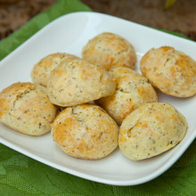 Pecorino & Black Pepper Cheese Puffs
