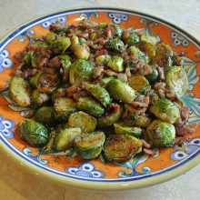 Jeremy's Brussels Sprouts With Onion & Bacon