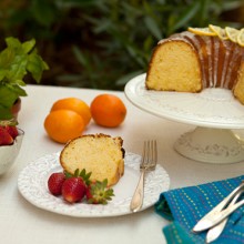 Meyer Lemon Olive OIl Cake