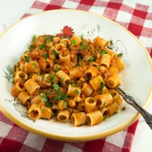 Tubettoni Pasta With Chickpeas