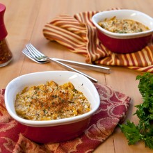 Baked Pumpkin & Pancetta Pasta