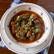 Wild Boar Stew - Spezzatino di Cinghiale