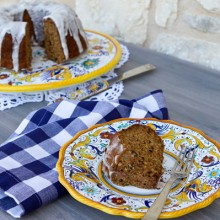 Whole Grain Roasted Applesauce Cake