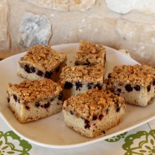 Blackberry Snack Cake