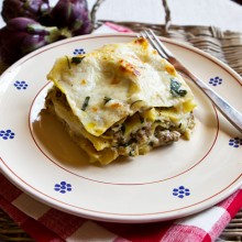 Sausage & Artichoke Lasagna