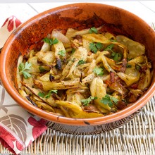 Roasted Fennel With Onions & Guanciale {Finocchi Arrostiti}