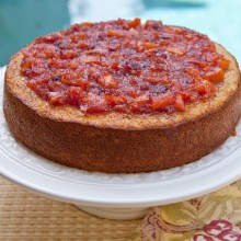 Blood Orange & Almond Cake