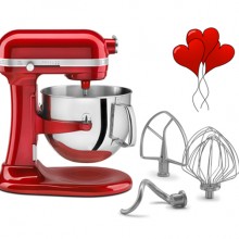 Enter To Win A KitchenAid 7 Quart Stand Mixer for Valentine's Day!