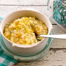 Almafi Style Lemon & Shrimp Risotto