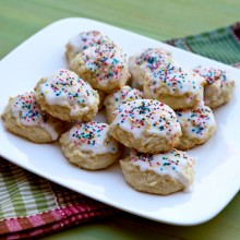 Ricotta Cheese Cookies