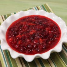 Spiced Cranberry Orange Relish