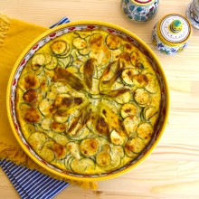Zucchini, Ricotta, & Egg Pie