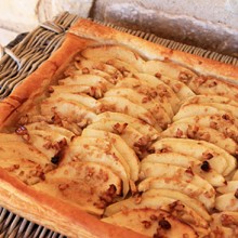 Thin Crusted Apple Tart
