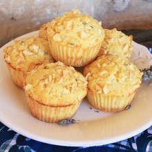 Apple Lavender Muffins