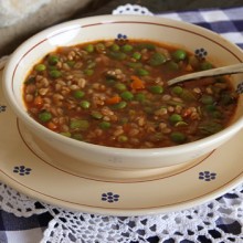 Zuppa di Farro Primavera