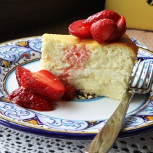 Lemon Ricotta & Mascarpone Cheesecake
