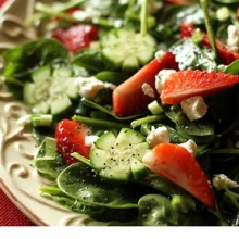 Spinach Strawberry Salad