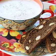 Mocha Hazelnut Biscotti