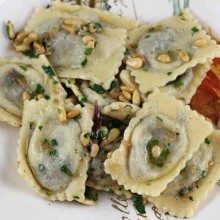 Ravioli Stuffed With Radicchio