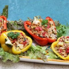 Barley Stuffed Peppers
