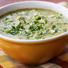 Broccoli Bisque With Gremolata