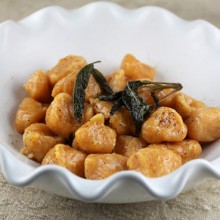 Sweet Potato Ricotta Gnocchi