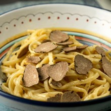 Pasta With White Truffle Carbonara