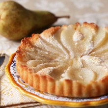 Pear Almond Tart