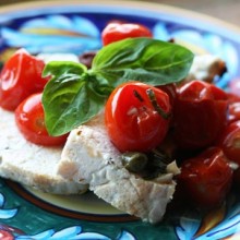 Baked Ricotta With Caramelized Tomato Sauce