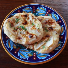 Pecorino, Pear, Walnut & Honey Pizzettes