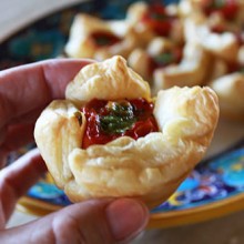 Roasted Tomato Ricotta Bites