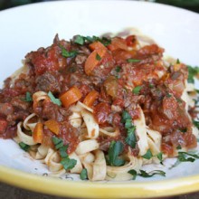 Hearty Lamb Ragù